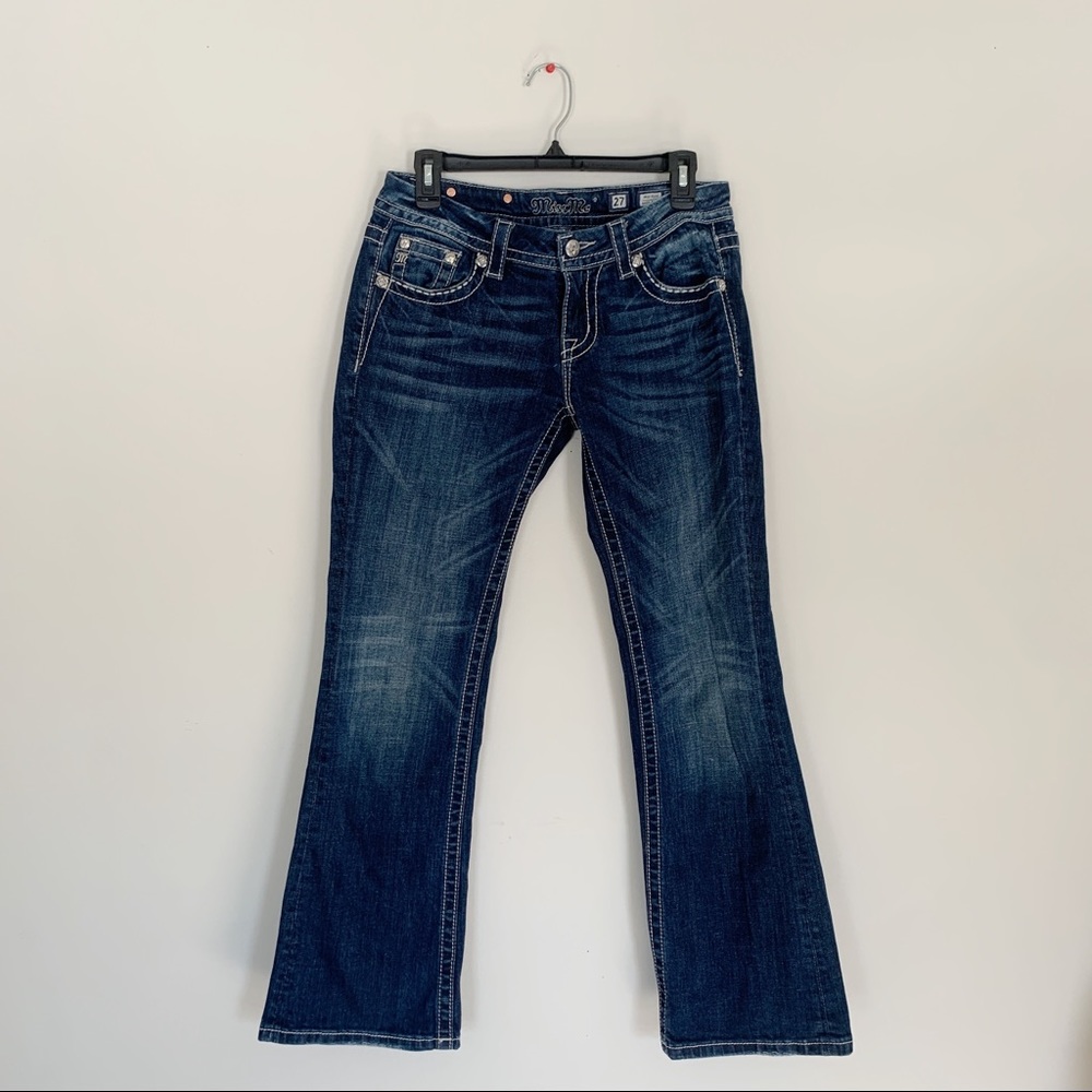 Miss Me Mid-Rise Easy Boot Jeans